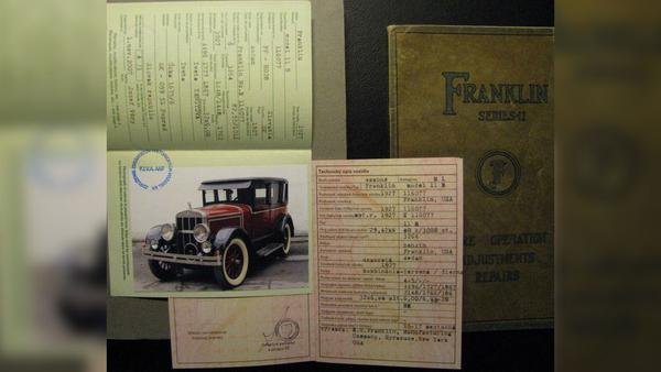 1927 Franklin 11B - Image 2